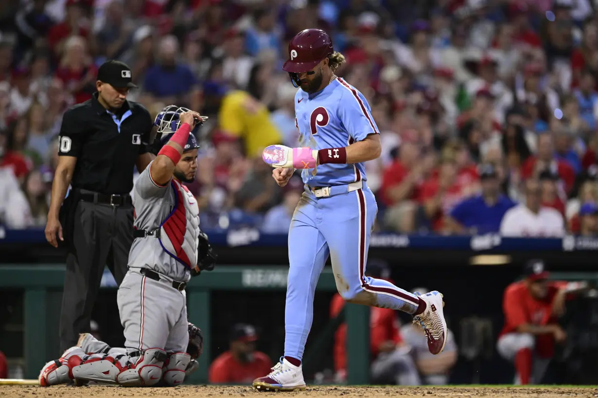 Nationals Phillies Baseball