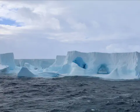 The world’s largest iceberg is spinning in an ocean vortex with no end in sight