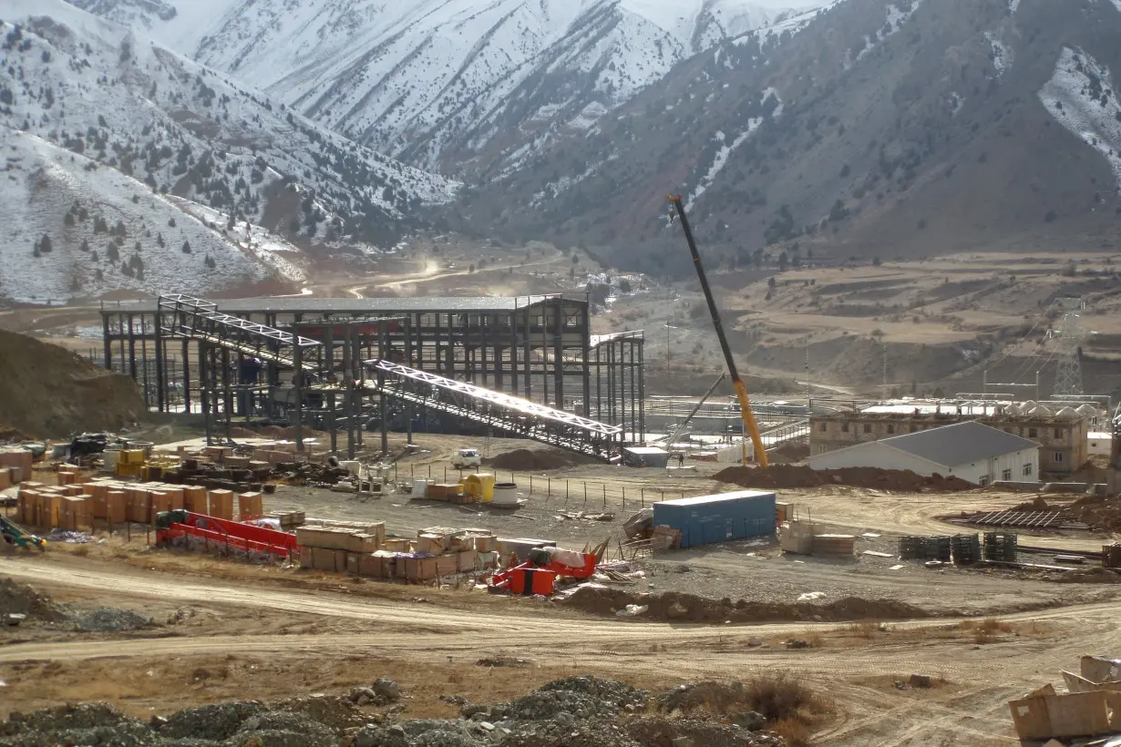 FILE PHOTO: A view shows facilities of TALCO Gold venture at the Konchoch deposit