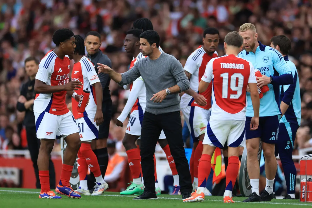 Mikel Arteta is Guardiola's former assistant at City.