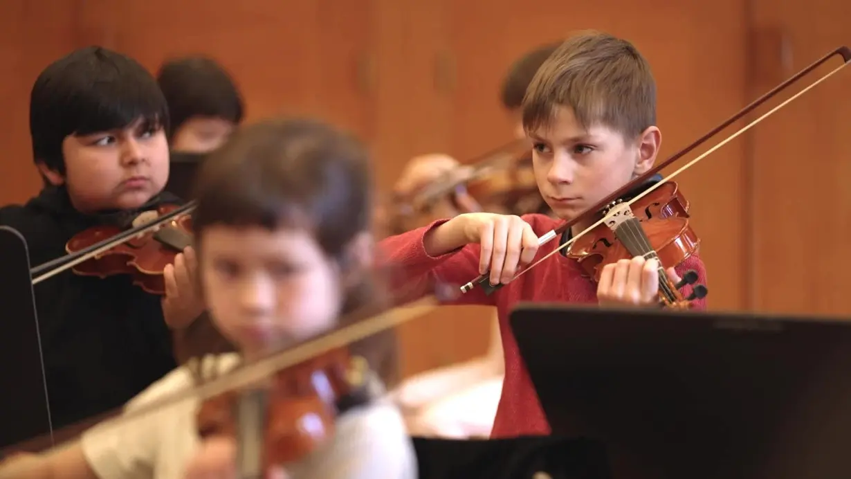 An ensemble known as the Dream Orchestra – the vision of Ron Davis Alvarez, an accomplished violinist, conductor, and teacher.