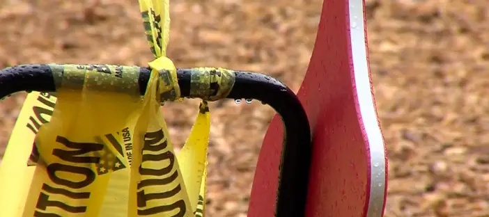 'It's not right': Police seek person responsible for taking train toy from park playground