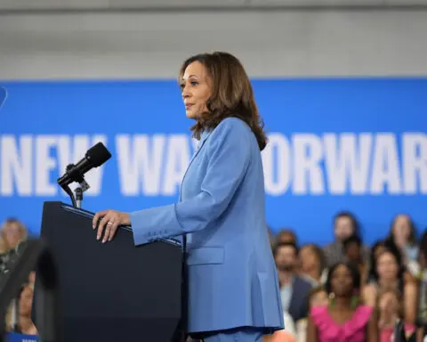 Harris campaign reserves $370M in ads after Labor Day, including battleground state push