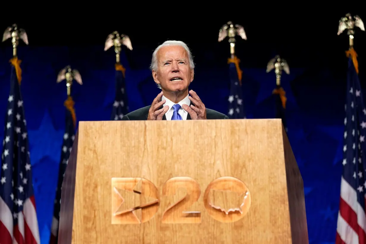 Biden was a spectator at his first DNC. Now, at his 13th, he's an incumbent president passing the torch