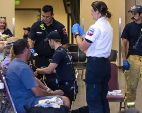 Extreme heat at Colorado airshow sickens about 100 people with 10 hospitalized, officials say