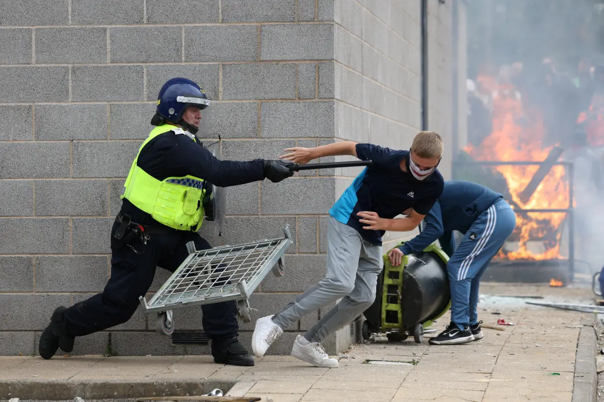 Anti-immigration protests continue to take place around the UK