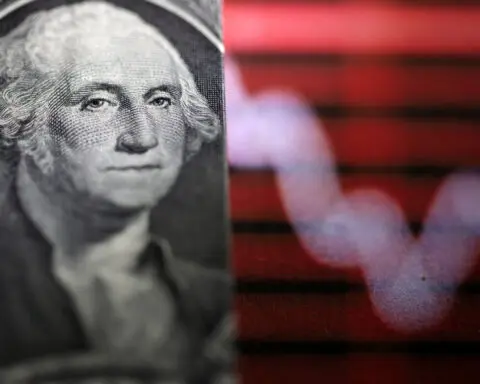 Greenback in the red as Jackson Hole looms