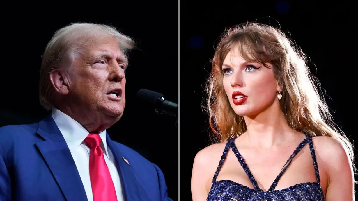 Trump posts fake AI images of Taylor Swift and Swifties, falsely suggesting he has the singer's support