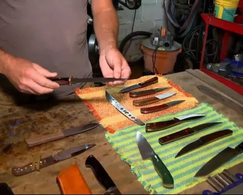 Knife maker turns passion into booming business