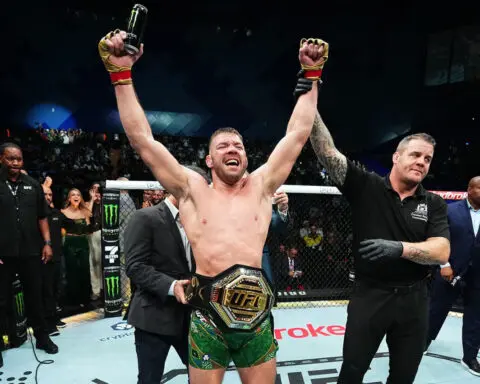 Dricus du Plessis retains UFC middleweight belt against Israel Adesanya, who touted Africa as the winner