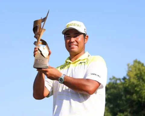 Japan’s Hideki Matsuyama watches five-shot lead disappear before winning FedEx St. Jude Championship