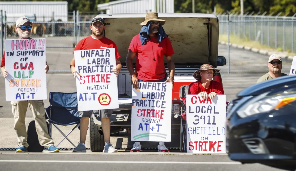 AT&T Strike Alabama