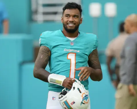 Dolphins' Tagovailoa says McDaniel built him up after Flores tore him down as young NFL quarterback