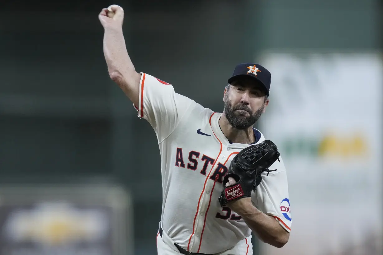 Astros Verlander Baseball