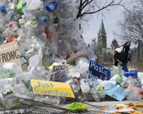 Groups say they're shut out of global treaty talks on plastics pollution in Bangkok