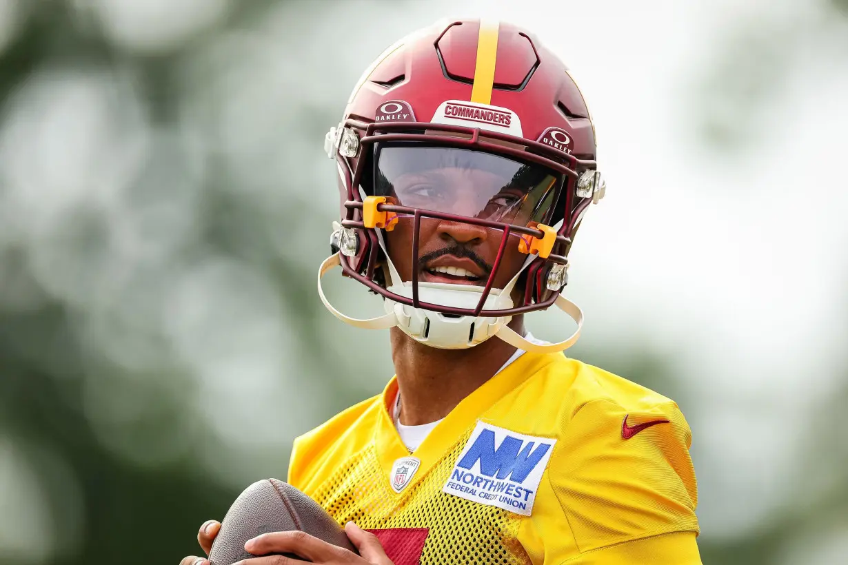 Jayden Daniels named as Washington Commanders starting quarterback