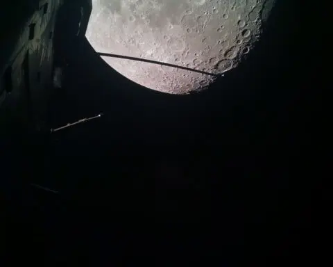 Spacecraft successfully slingshots around Earth and the moon in a historic first on its way to Jupiter