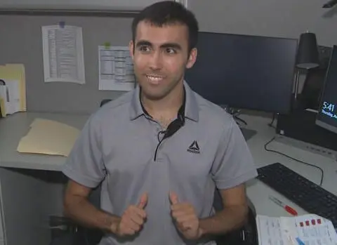 Young man living with autism becomes valued member of police department in Massachusetts