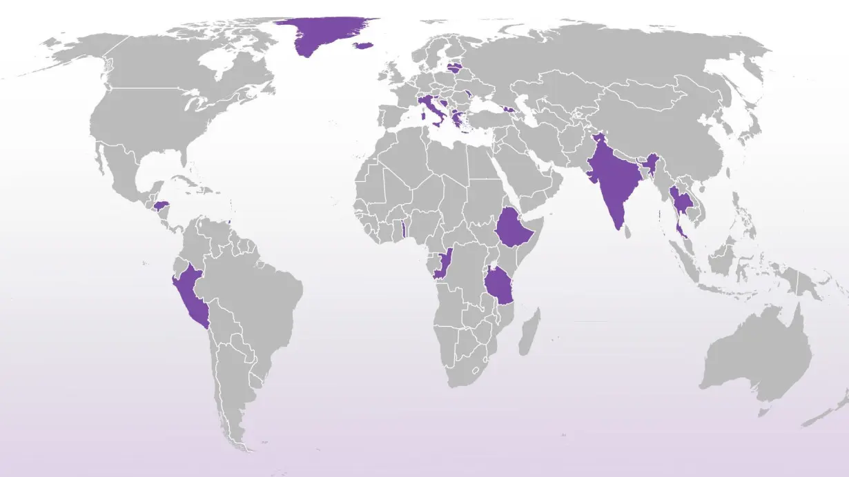 Map: The countries where women lead