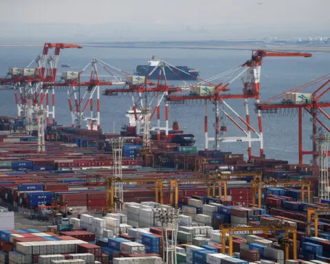 Japan's July export growth lags expectations, volumes fall again