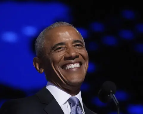Obamas close DNC's second night with rousing Harris endorsement and pointed warnings about Trump