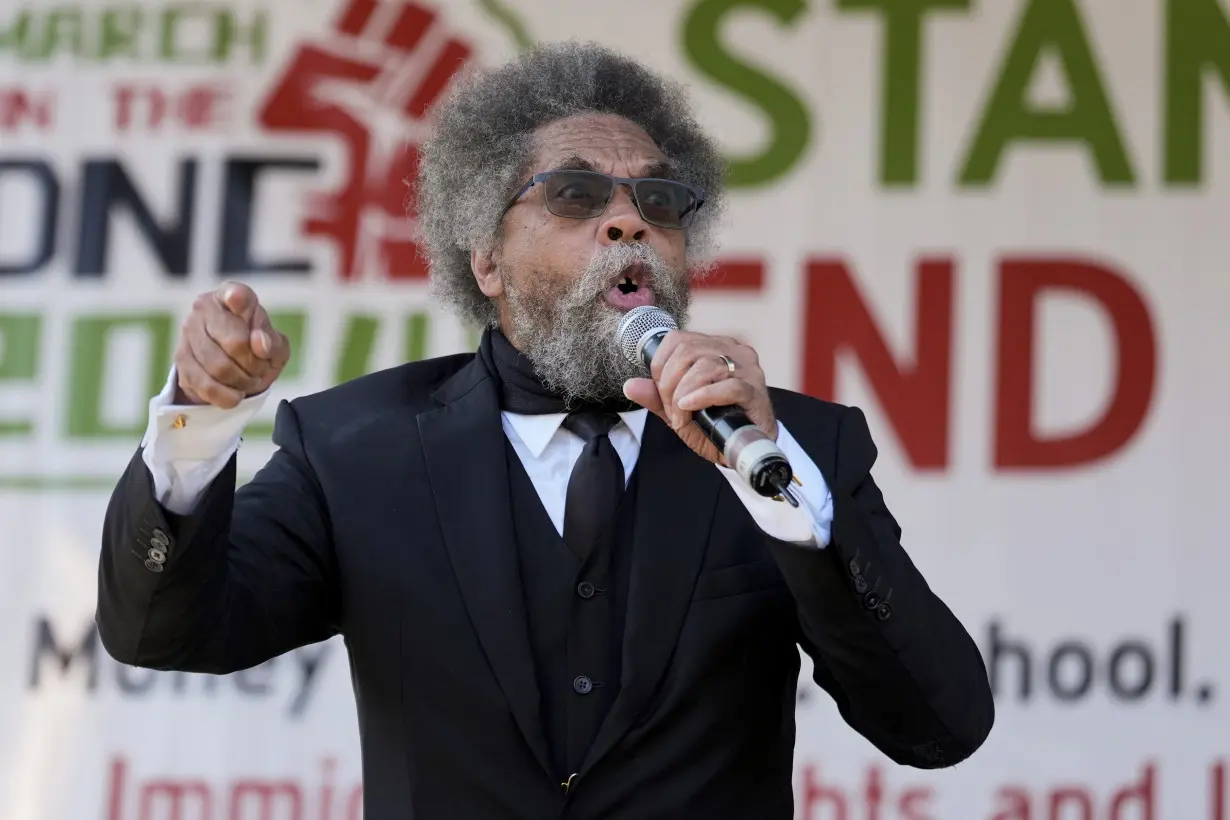 Election 2024-Cornel-West-Maine