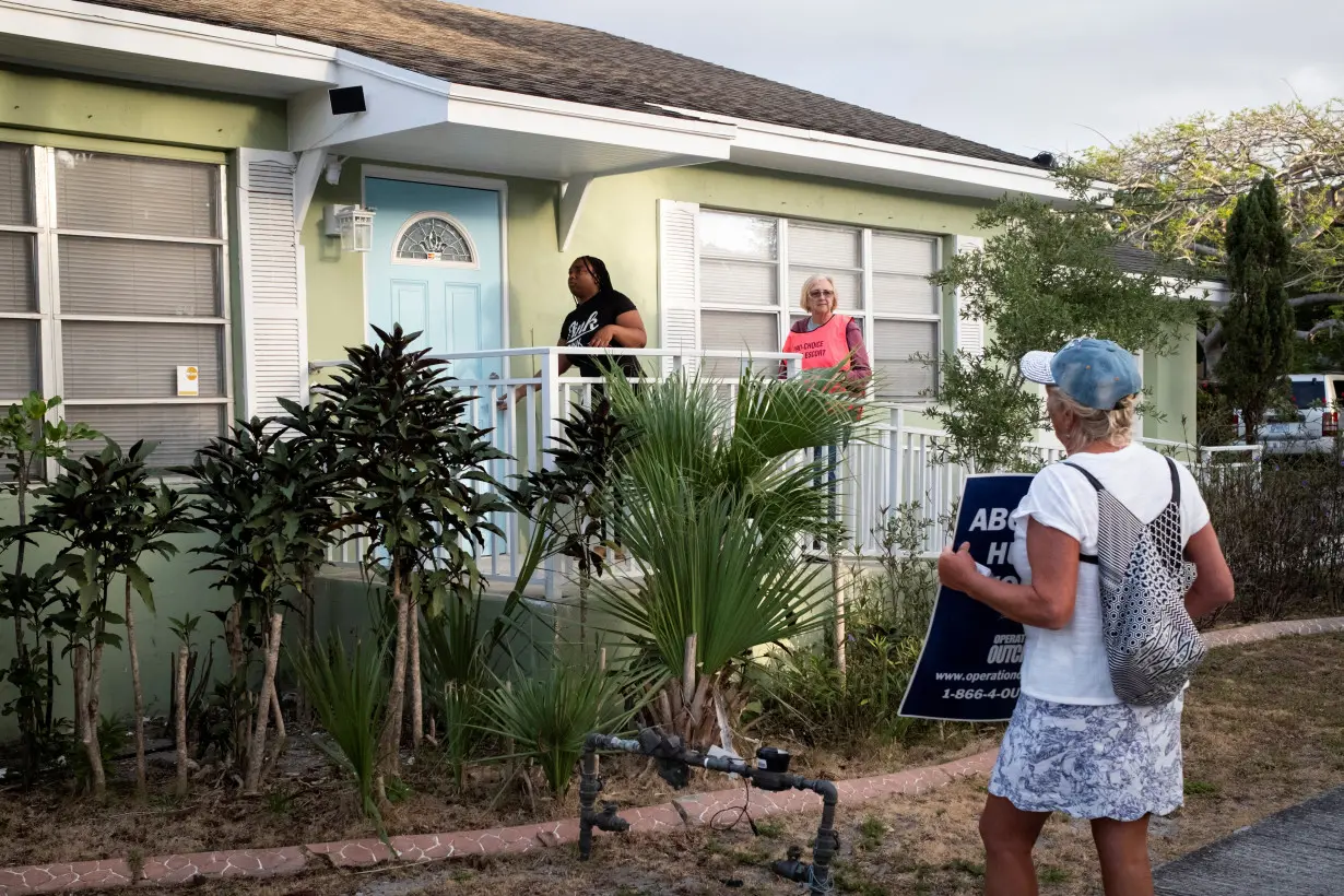 An abortion clinic prepares to close its doors ahead of Florida's abortion ban, in Fort Pierce