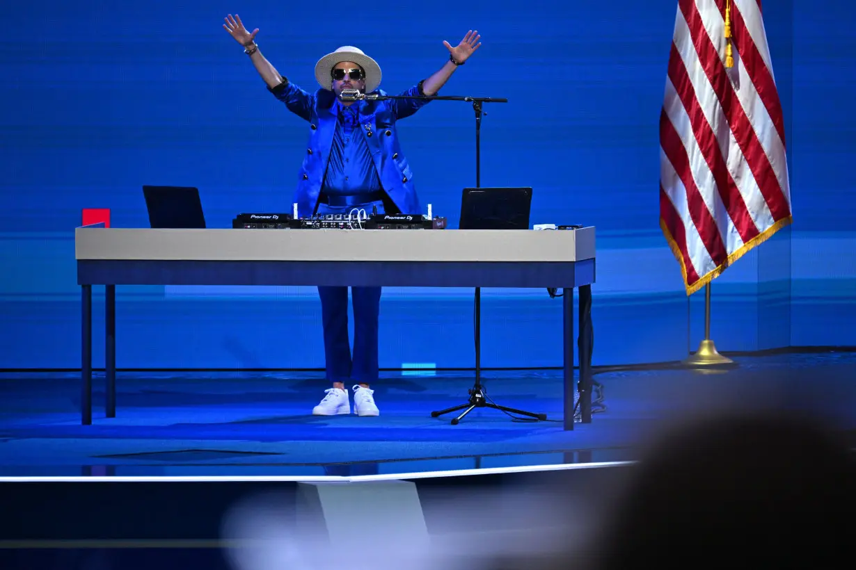 Every song played during the 2024 DNC's raucous roll call