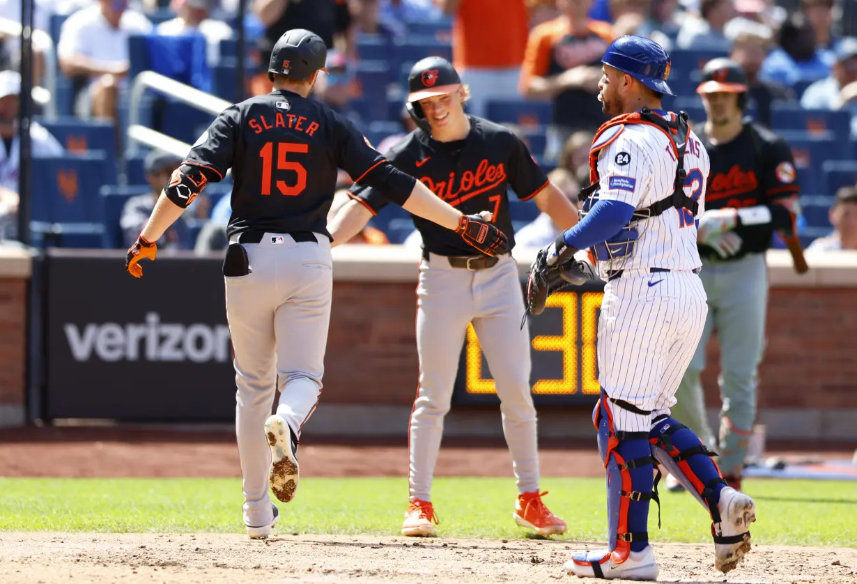 Orioles Mets Baseball