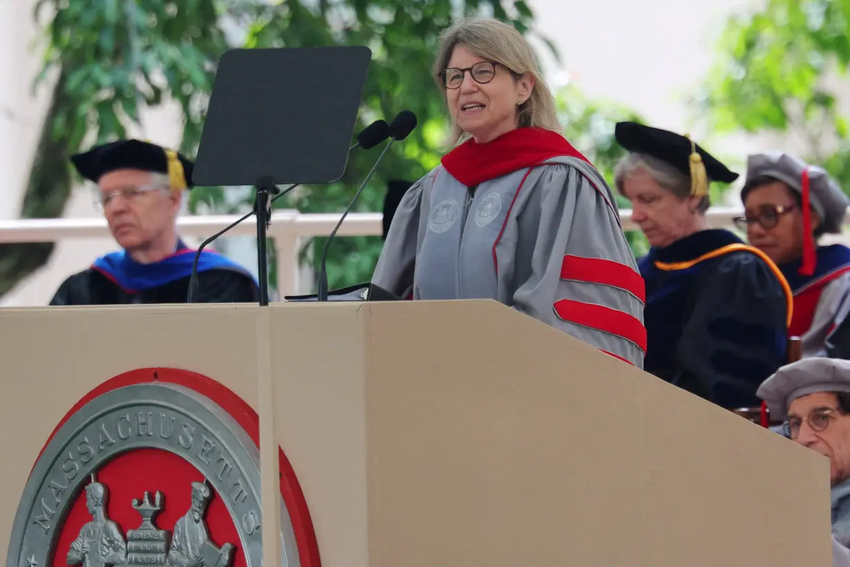 FILE PHOTO: The Massachusetts Institute of Technology holds Commencement in Cambridge