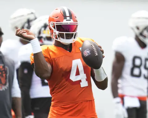 Browns QB Deshaun Watson dealing with arm soreness, may impact whether he plays in preseason finale
