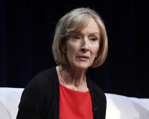 PBS' Judy Woodruff apologizes for an on-air remark about peace talks in Israel