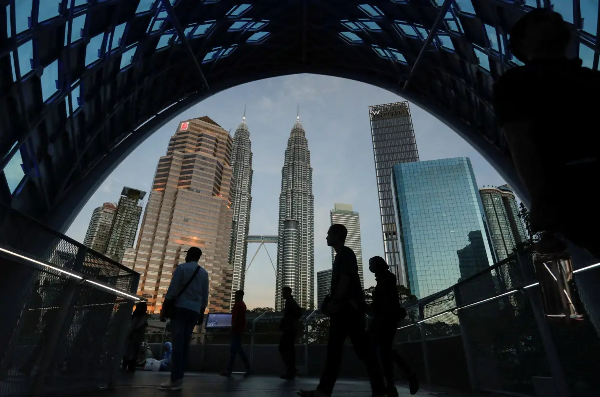 FILE PHOTO: A view of Kuala Lumpur's skyline in Malaysia