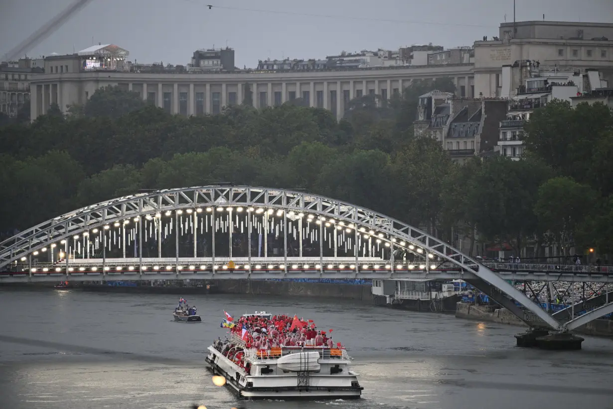 FILE PHOTO: The opening ceremony of the Paris 2024 Olympic Games, France