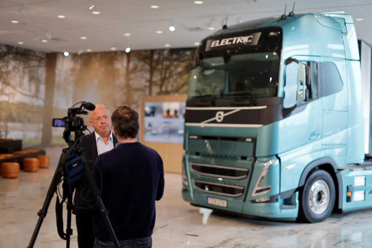 President and CEO of AB Volvo Martin Lundstedt on the day of the presentation of Volvo Group's Q2 2023 earnings report, in Gothenburg