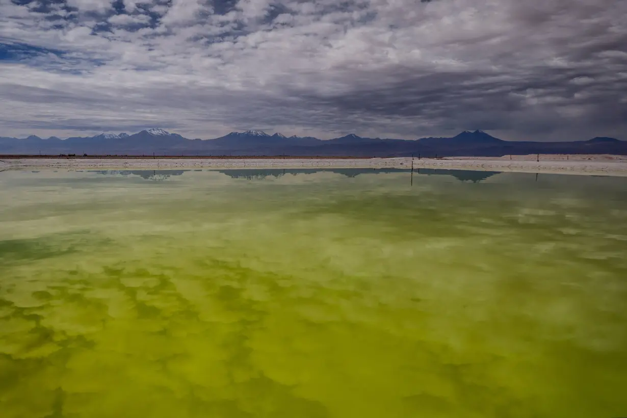 Atacama salt flat in Antofagasta region, Chile