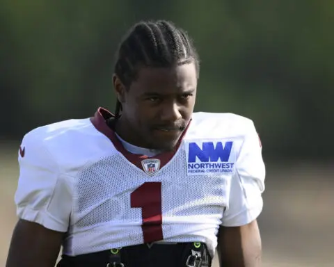 Eagles acquire wide receiver Jahan Dotson from NFC East rival Commanders