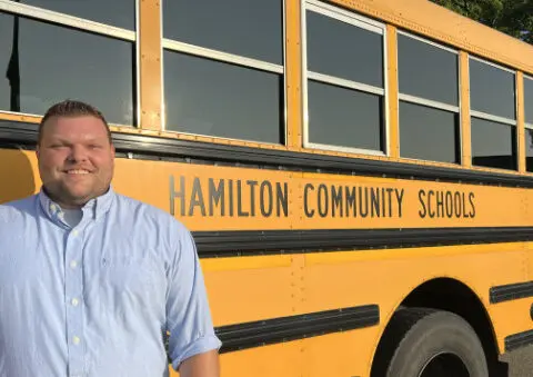 Filling in where it's needed: High School Principal fills in for Bus Driver