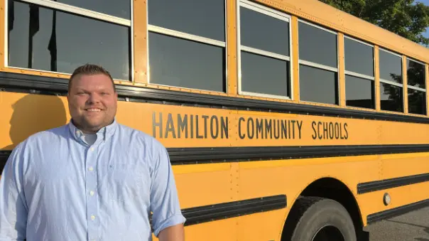 Filling in where it's needed: High School Principal fills in for Bus Driver