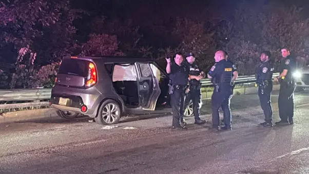 3 teens detained after overnight police chase in stolen Kia Soul