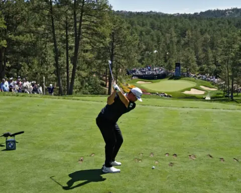 Keegan Bradley goes from last man in to leading BMW Championship