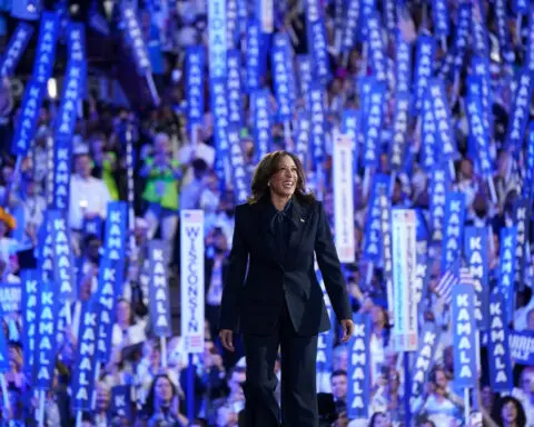 Kamala Harris says she will aim to pass middle class tax cut as president
