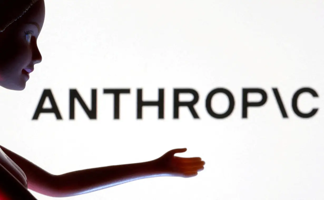 FILE PHOTO: FILE PHOTO: Illustration shows Anthropic logo