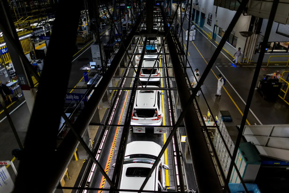 Honda's auto manufacturing plant in Alliston