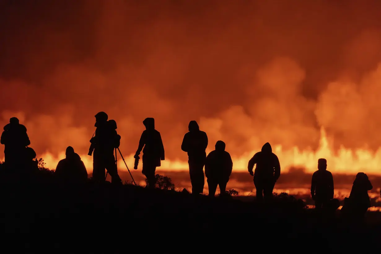 APTOPIX Iceland Volcano Eruption