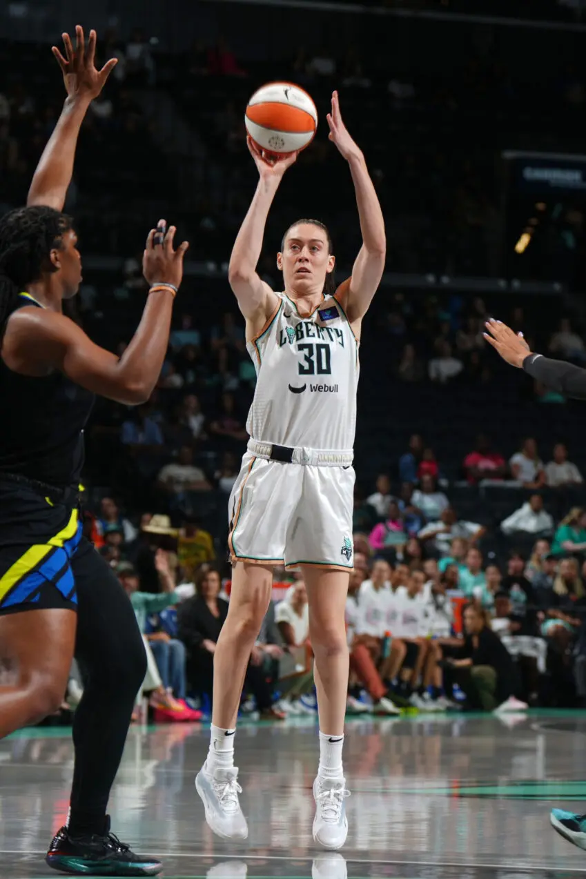 Two-time WNBA MVP Breanna Stewart led the team in scoring with a joint game-high 19 points, though it was not an efficient shooting night for the recent Olympic champion, going 5-for-18 from the field and 0-for-3 from three-point range but making nine free throws. She also posted seven rebounds, six assists and three steals.