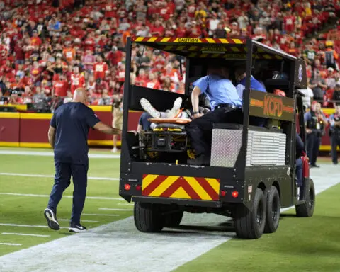 Bears' Coleman released from hospital 'in good spirits' after scary injury, Chicago coach says