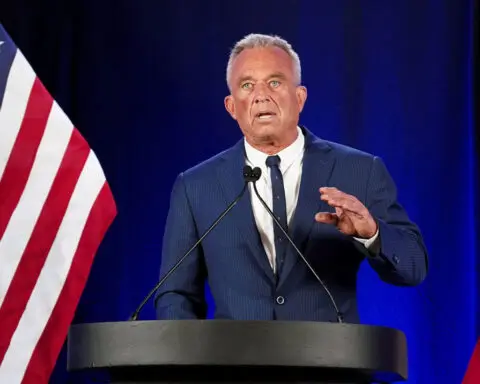 Fact check: RFK Jr. claimed Biden was mentioned just twice at the RNC. It was nearly 400 times