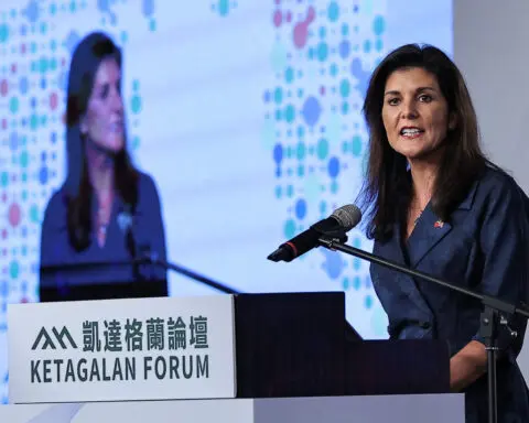 Former Trump rival Haley, in Taiwan, says isolationism not healthy