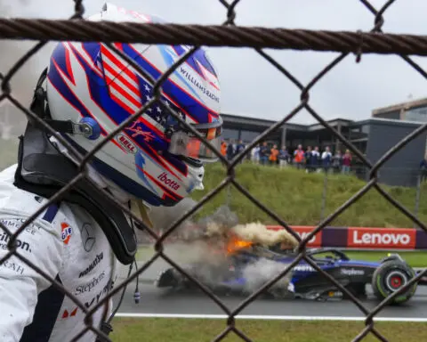 Logan Sargeant crashes heavily in practice for F1's Dutch Grand Prix and misses qualifying